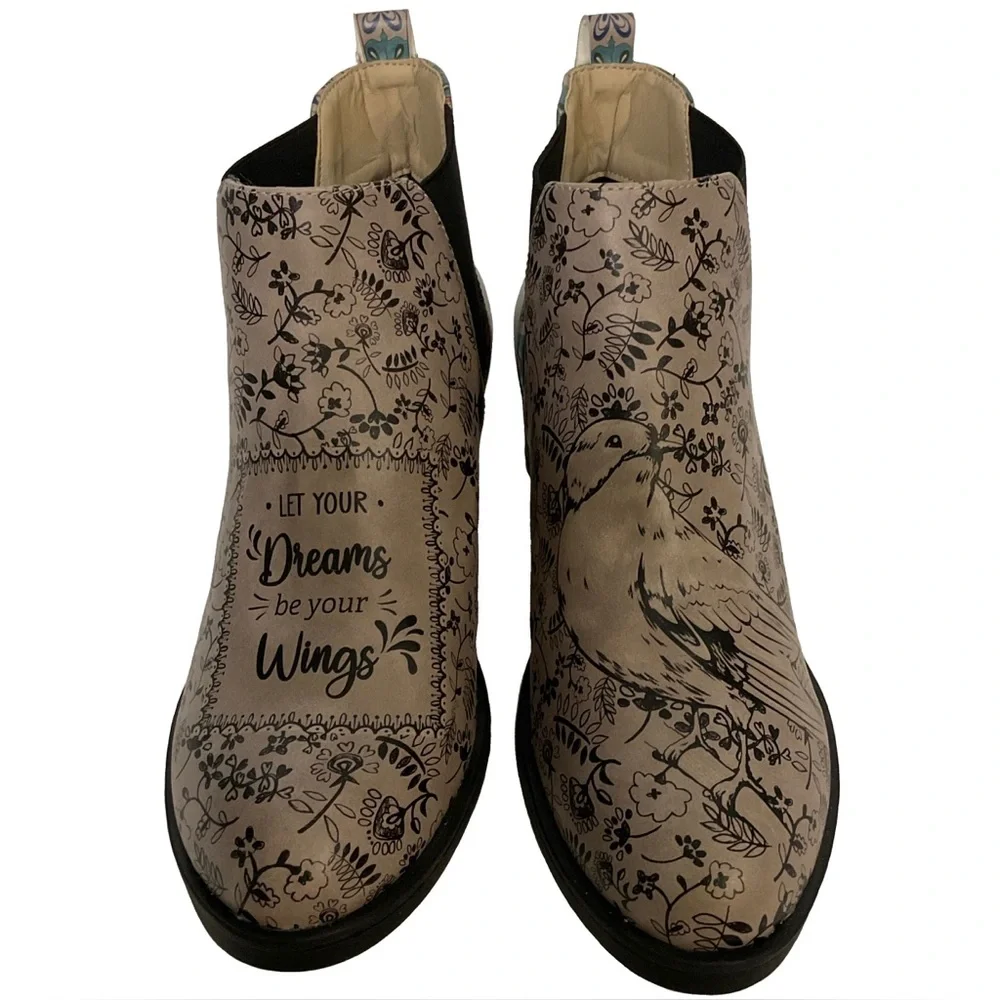 DOGO Vegan Leather Ankle Boots 